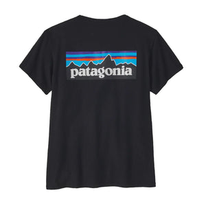 Patagonia P-6 Logo Responsibili-Tee® Women's S/S T-Shirt - Black