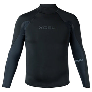 Xcel Comp Neostretch 1/0.5mm Men's L/S Wetsuit Jacket - Black
