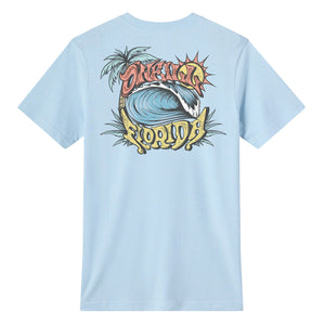 O'Neill Florida Man Classic Men's S/S T-Shirt - Sky Blue Heather