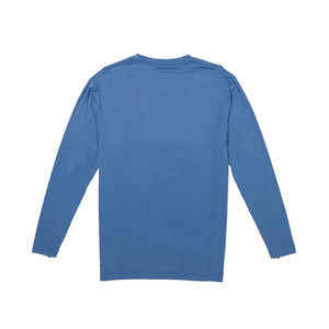 Quiksilver DNA Logo Surf Men's L/S Surf Shirt - Riviera