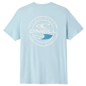 O'Neill TRVLR Upf S/S Sun Shirt - Heather Light Blue