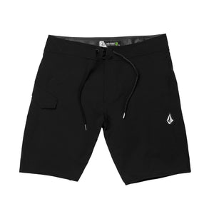 Volcom Lido Solid Mod 20" Men's Boardshorts - Black
