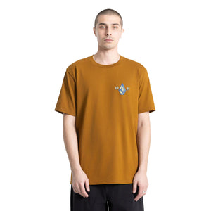 Volcom Countertop Men's S/S T-Shirt - Major Brown