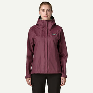 Patagonia Torrentshell 3L Rain Women's L/S Hoodie - Berry Fig