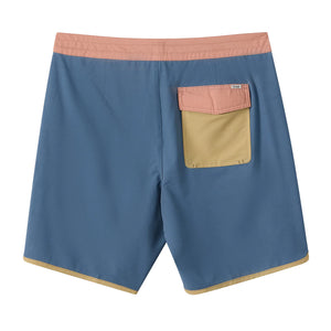 O'Neill O'Riginals Pigment Scallop 18" Men's Boardshorts - Blue Fusion
