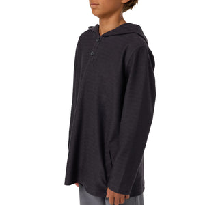 O'Neill Bavaro Solid Poncho Youth Boy's L/S Pullover - Phantom