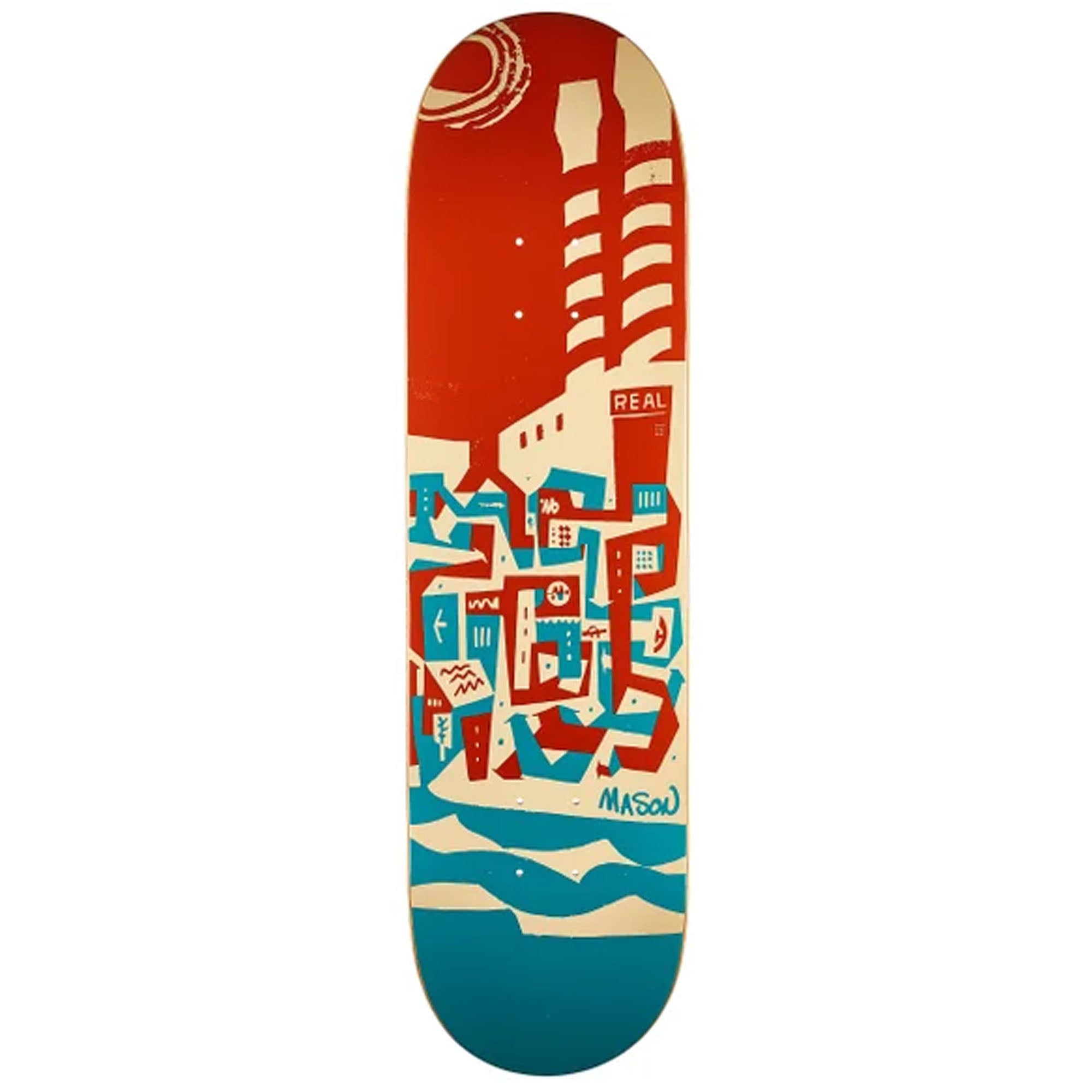 Real x Barneclo Mason 8.28" Skateboard Deck