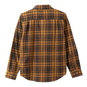 Dark Seas Tanglewood Woven Men's L/S Flannel - Black/Brown