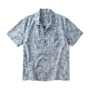 Outerknown The BBQ Men's S/S Dress Shirt - Katsuo Icons