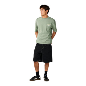 Rip Curl Nu Dose Denim 22" Men's Walkshorts - Dark Acid Black