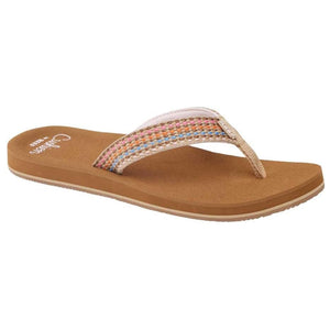 Reef Baja Elana Women's Sandals - Brown/Pink