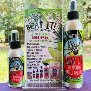 Beat It! Herbal 8oz Mosquito Repellant