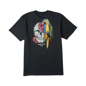 Quiksilver Bird Brain Classic Knit Men's S/S T-Shirt - Black