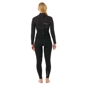 Rip Curl E-Bomb 3/2mm Back Zip Women's L/S Wetsuit - Black