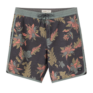 O'Neill Cruzer Scallop 18" Men's Boardshorts - Black