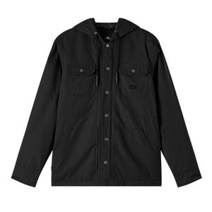 O'Neill TRVLR Royce Hooded Button-Up Men's L/S Jacket - Black