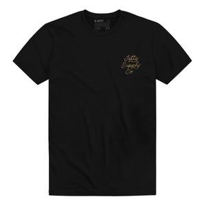 Jetty Breakers Men's S/S T-Shirt - Black