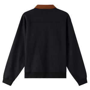 O'Neill O'Riginals Fleece Rugby Polo Men's L/S Shirt - Black