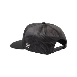 Dark Seas Tall Ship Men's Hat - Black