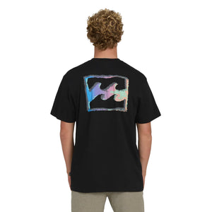 Billabong Crayon Wave Premium Knit S/S T-Shirt - Black