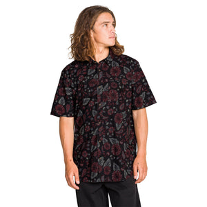 Volcom Scaler Stone Woven Men's S/S Dress Shirt - Black