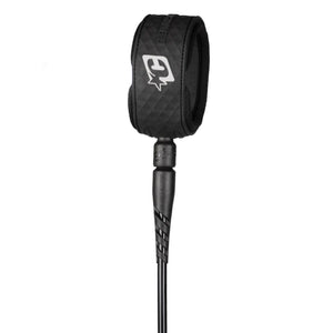 Creatures of Leisure Reliance 2.0 Standard Duty Surfboard Leash - 8'/Black Silver