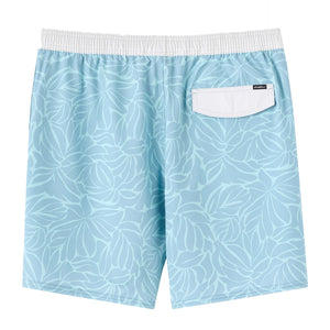 O'Neill Hermosa Elastic Waist Lined 17" Men's Boardshorts - Stone Blue