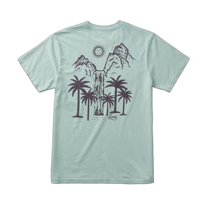 Roark Palm Gorge Men's S/S T-Shirt - Harbor