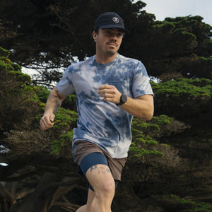 Roark Mathis Active Tie Dye Pocket Men's S/S T-Shirt - Neptune