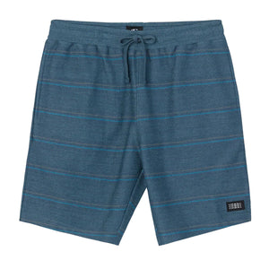 O'Neill Bavaro Striped 19" Men's Walkshorts - Blue