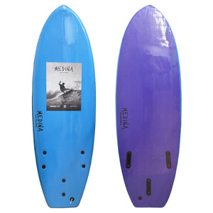 Medina Basic Line Magic 6'0 Soft Surfboard - Blue