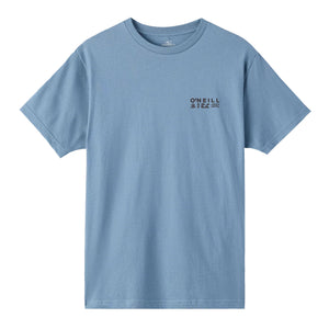 O'Neill Glyphs Standard Fit Men's S/S T-Shirt - Blue Mirage