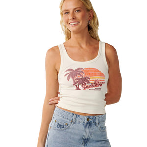 Rip Curl Beach Days Fitted Women's Tank Top - Bone