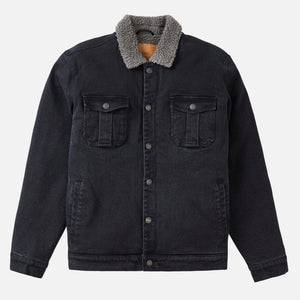 Katin Harris Denim Button-Up Men's L/S Jacket - Washed Black