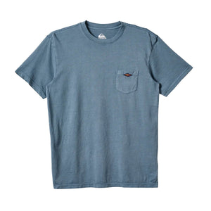 Quiksilver Saltwater Pocket Men's S/S T-Shirt - China Blue