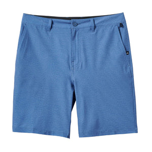 Quiksilver Union Heather 20" Men's Hybrid Walkshorts - Copen Blue