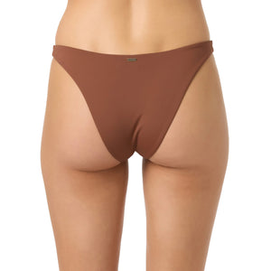 O'Neill Saltwater Solids Flamenco Cheeky Women's Bottoms - Coconut Brown