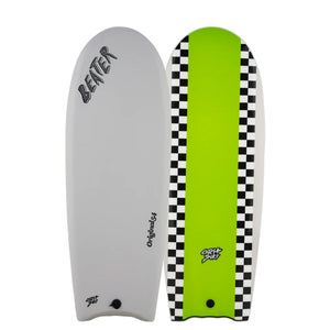 Catch Surf Beater Original 54 Finless Soft Surfboard - Cool Grey