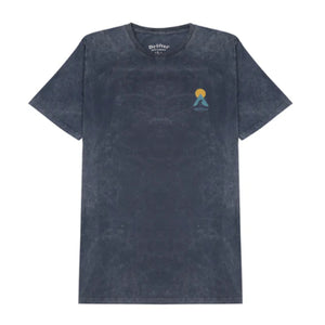 Drifter Surf Keyhole Men's S/S T-Shirt - Charcoal Stone Washed