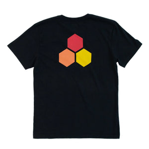 Channel Islands Classic Hex Youth S/S T-Shirt - Black