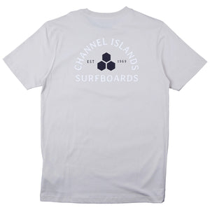 Channel Islands Quality Goods Men's S/S T-Shirt - Cloud/Charcoal