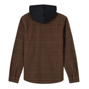 O'Neill Archer Hooded Men's L/S Flannel - Turkish Coffee