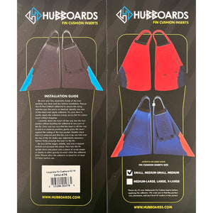 Hubboards 2mm Swim Fins Cushion Inserts