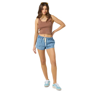 O'Neill Sevie 2 Denim Beach Women's Shorts - Drifter