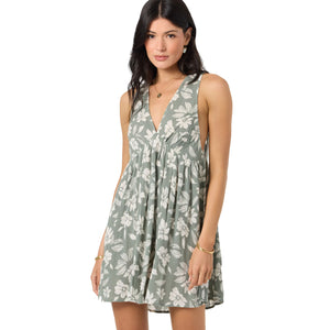O'Neill Saltwater Essentials Teddy Printed Mini Cover-Up Women's Dress - Sea Spray