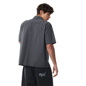 Rip Curl Archive Check Men's S/S Dress Shirt - Black