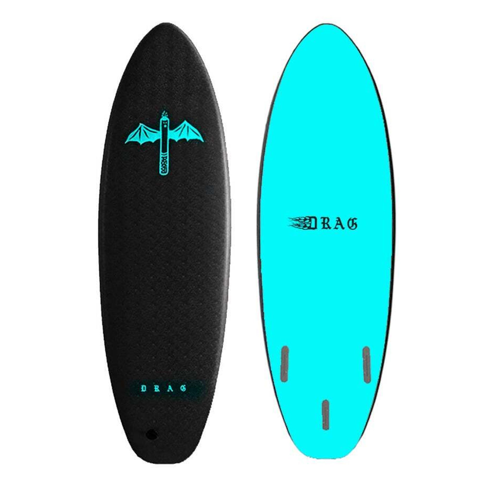Drag Dart 6'6 Thruster Soft Surfboard