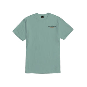 Dark Seas Bite First Premium Men's S/S T-Shirt - Dusty Blue
