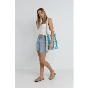 Rhythm Tour Denim Bermuda Women's Shorts - Blue