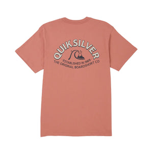 Quiksilver Bubble Arch Men's S/S T-Shirt - Desert Sand
